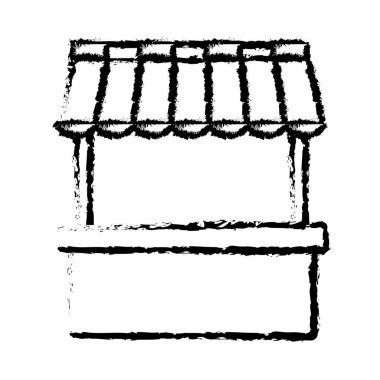 boş stand durak şablonu deposu ve pazarlama reklam satışı