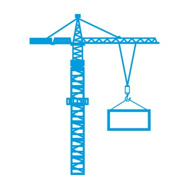 Endüstriyel vinç konteyner kargo terminal öğesi yükleme