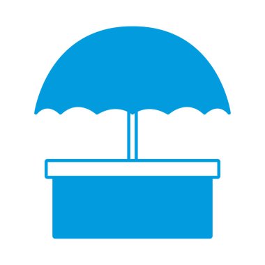 kutusu simgesini şemsiye sembolü nakliye Pack ambalaj