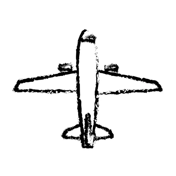 Transport aérien commercial livraison de services compagnie de transport — Image vectorielle