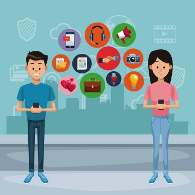 akıllı telefon kullanan kişiler