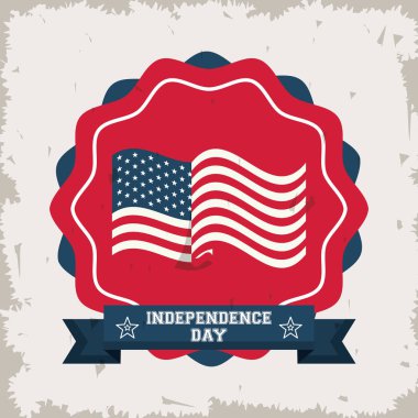 ABD Bağımsızlık Günü kartı