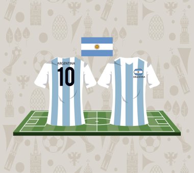 Futbol Arjantin spor giyim tshirt