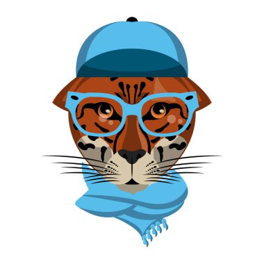 Serin hipster leopar