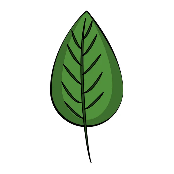 Simbolul eco frunze — Vector de stoc