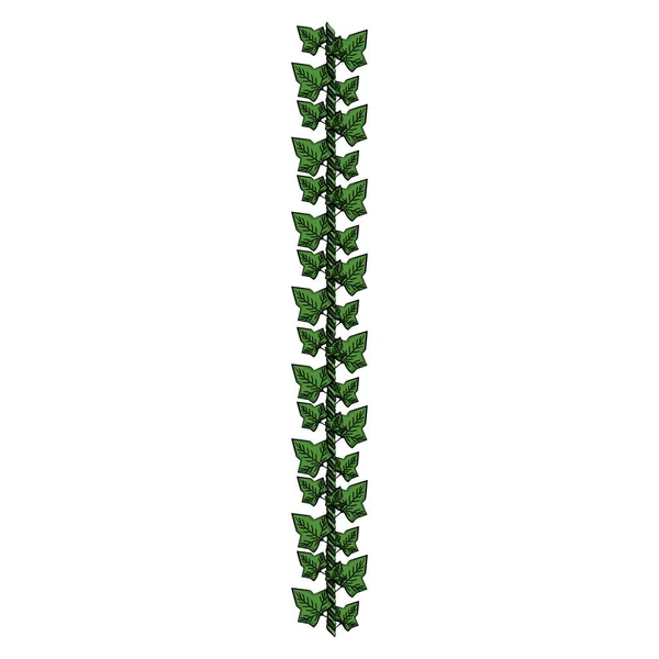 Ramo de hojas — Vector de stock