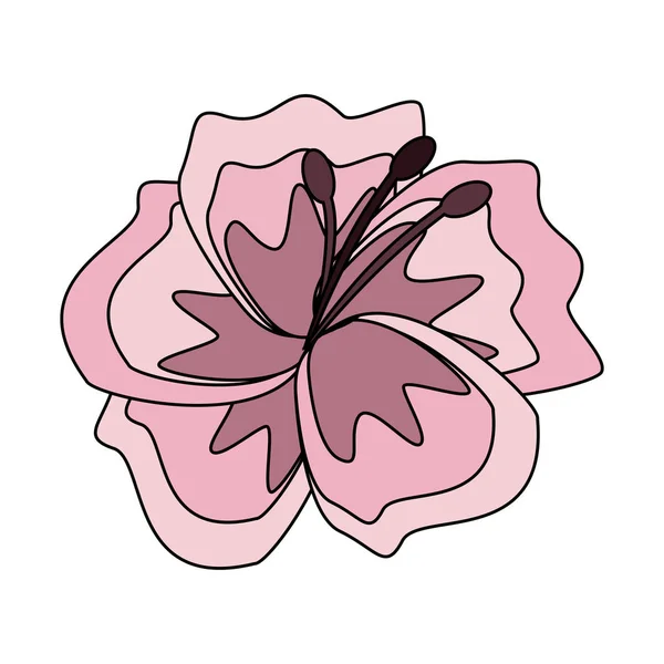 Güzel çiçek sembolü — Stok Vektör