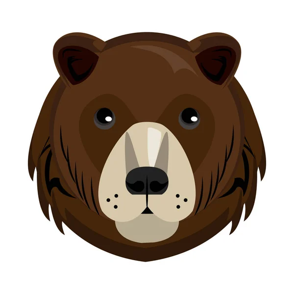 Medvěd divoké zvíře — Stockový vektor