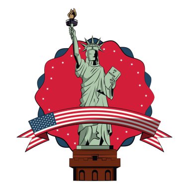 ABD Bağımsızlık Günü kartı