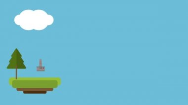 Hd animasyon üzerinde çalıştığı fabrika zemin