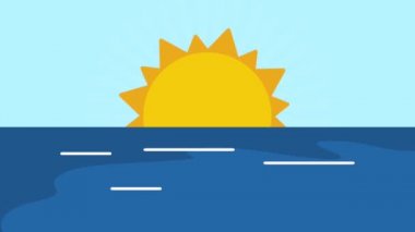 Denizin Hd çözünürlüklü tropik ada