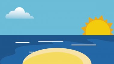 Yaz Adası çizgi film Hd çözünürlüklü