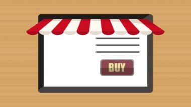 satın almak online spor ekipmanları uygulaması ile tablet