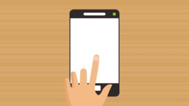 smartphone proccessing game online animation