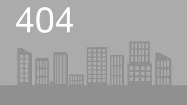 404 hatası ağ hatası animasyon