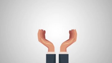 eller işadamının ampul koruma ile