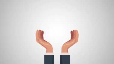 eller işadamının koruma kavanoz para ile