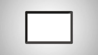 yağmur para animasyon ile tablet