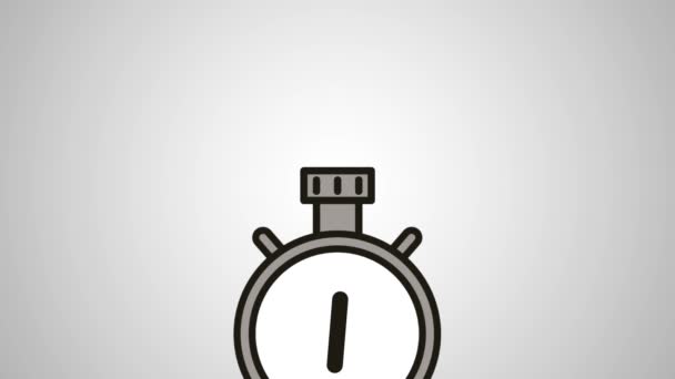 chronomètre minuterie mesure animation 