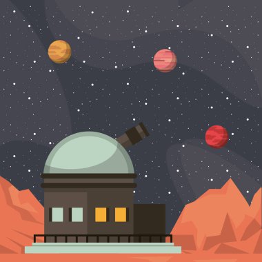 Very large telescope clipart