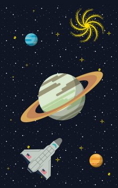 Saturn uçan uzay gemisi