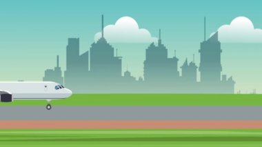 HD animasyon alarak uçak