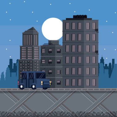 Pixelated kentsel video oyunu