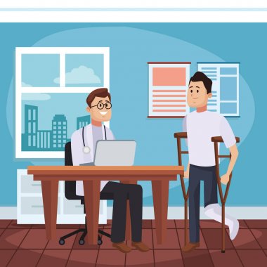 Doktorlar office çizgi film