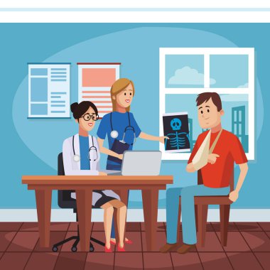 Doktorlar office çizgi film