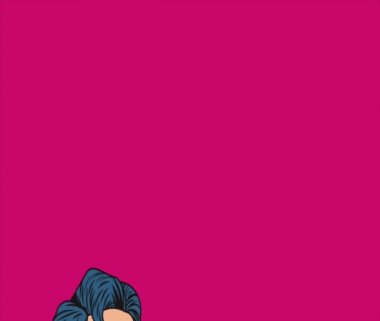 Pop art işadamı yapıyor gibi ve Hd animasyon imzalamak