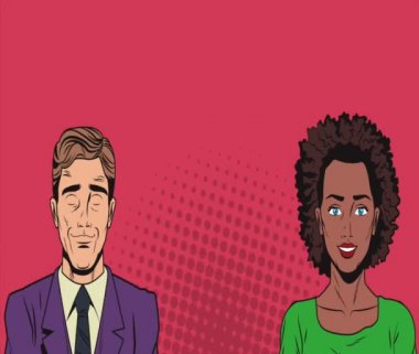 Pop art iki aşk Hd animasyon Hd animasyon sonra
