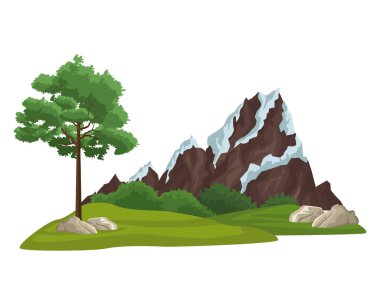 İzole doğa manzara