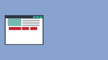 Web sitesi geliştirme yazılım Hd animasyon