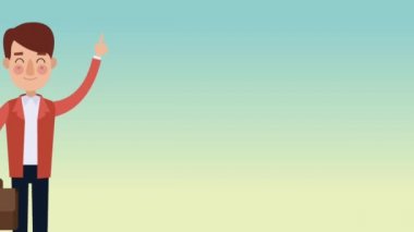 İşadamı para Hd animasyon yapma