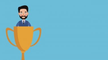 İşadamı Kupası Hd animasyon içinde