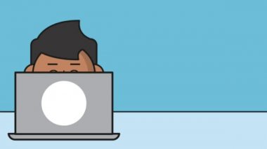 Ofisinde Hd animasyon çalışması