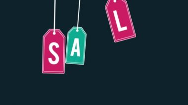 Etiket satışa Hd animasyon Etiketler