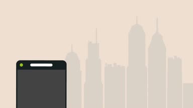 GPS app city adlı Hd animasyon kullanan adam