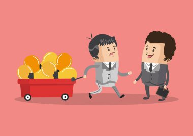 Businessmens sepeti para ile