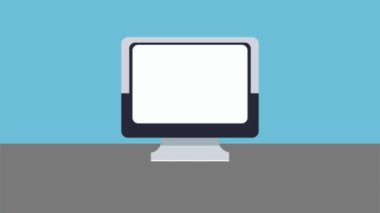 Web sitesi geliştirme bilgisayardan Hd animasyon