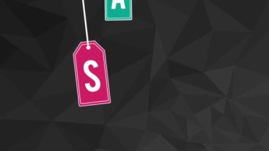 Hd animasyon etiketi satışa etiketleri