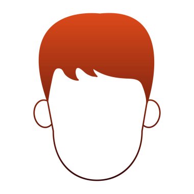 Adam meçhul karikatür kırmızı çizgiler üzerinde