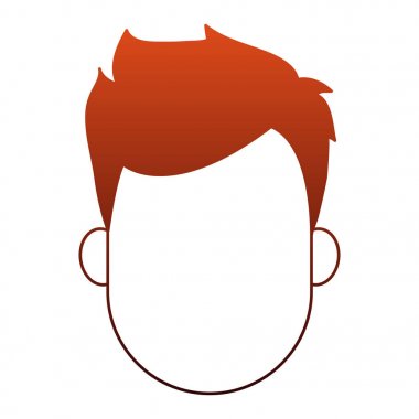 Adam meçhul karikatür kırmızı çizgiler üzerinde