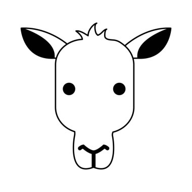 Üzerinde siyah ve beyaz bizon yabani hayvan yavruları