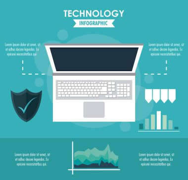Tehnology Infographic kavramı