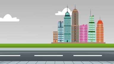 City adlı Hd animasyon geçen van aracı