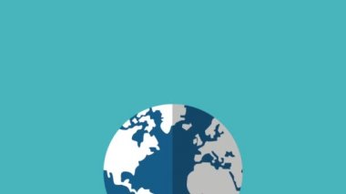 İş ve sosyal ağ Hd animasyon