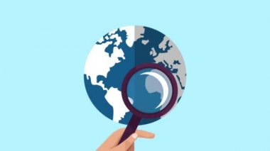 Büyüteç dünya Hd animasyon arıyorum yardım