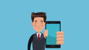 İşadamı app fikir Hd animasyon