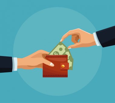 Cüzdanından para kapma el